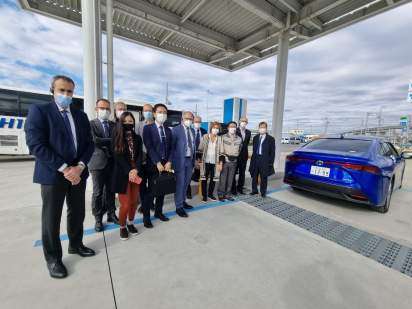 Basque delegation in Japan 