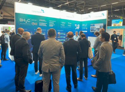 Stand del BH2C en World Hydrogen Summit & Exhibition, Rotterdam 2024