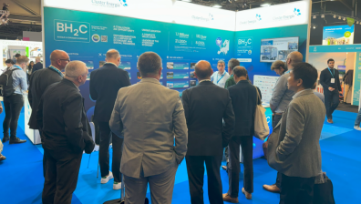 Stand del BH2C en World Hydrogen Summit & Exhibition, Rotterdam 2024